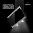 Hotte aspirante Klarstein 60 cm - Noir - Filtre en aluminium - 305 m³/h - LED-3