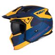 Casque moto cross simple ecran transformable avec mentonniere amovible MT Helmets Streetfighter Sv Totem C3 (Ece 22.06)-3
