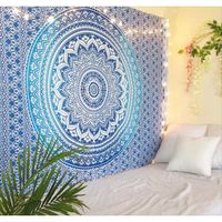 Lot De 33 Tapisseries Murales Mandala En Coton - Décoration Hippie Bohème - Choix Couleur