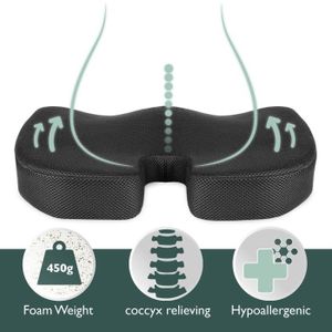 WODHMIEY Coussin De Siège De Voiture, Tissu Respirant