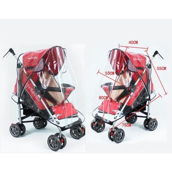 housse poussette canne universelle