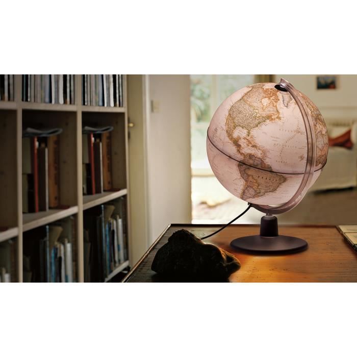 TECNODIDATTICA - Globe terrestre PINK ZOO, lumineux, 25 cm, illustré -  Cdiscount Jeux - Jouets