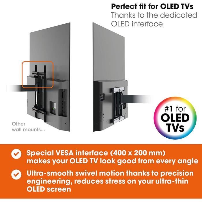 Vogel's THIN 546 OLED support mural TV orientabl…
