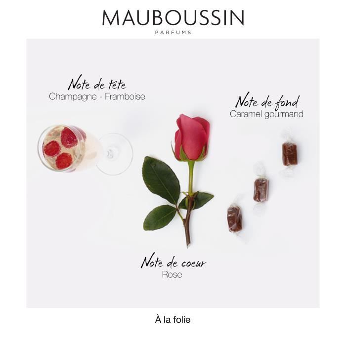 Mauboussin A La Folie 100ml Eau de Parfum Femme Senteur