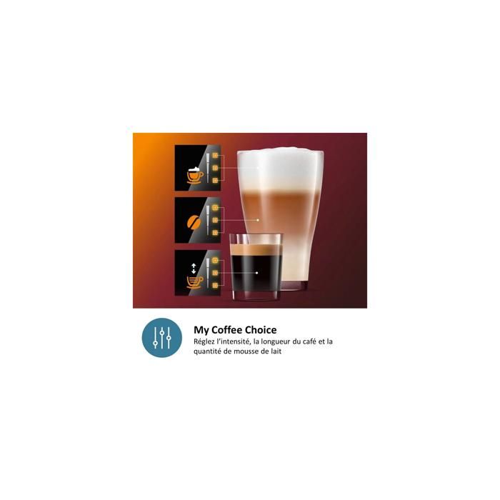 Machine à Espresso Philips Série 3300 Avec LatteGo - 6 Boissons, Mousse De Lait Automatique, Filtre AquaClean, Silencieuse - 11