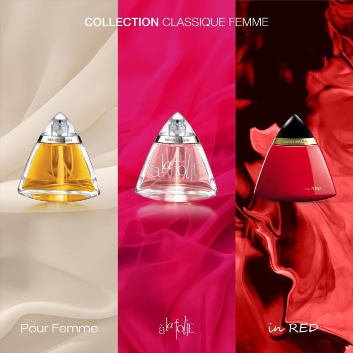 100 Ml Parfum Mauboussin Ã La Folie Avis A La Folie Mauboussin