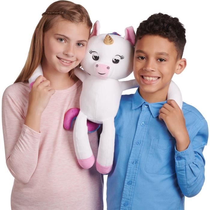WowWee Fingerlings Hugs Unicorn Animaux en peluche Rose Blanc
