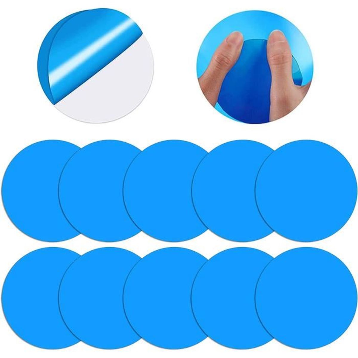 Kit De Réparation Pour Jouets Gonflables - Piscine, Baignoire, Pagaie, Matelas, Patches Inclus