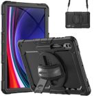 Coque arrière robuste avec bandoulière Samsung Galaxy Tab S9 Ultra Noir ACCEZZ®