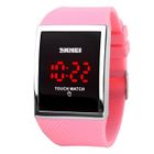 SHARPHY Tactile Montre Femme Fille de marque Sport étanche numérique rose bracelet jolie