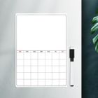 V BESTLIFE FHE- Calendrier Magnétique pour Réfrigérateur Organisateur Tableau Blanc