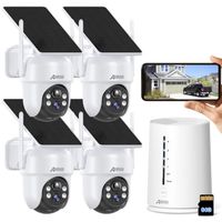 ANRAN 3MP Kit de caméra video surveillance extérie