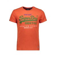 T-shirt  Superdry VL Tri Tee 220 Orange