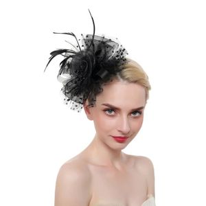 Femme Epingle A Cheveux Filet Plume Coiffure Mariage Cocktail