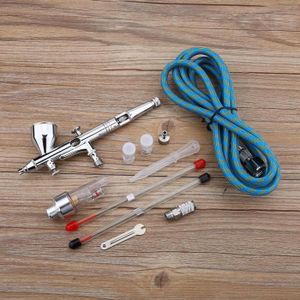Double Action kit a/érographe 0,2/ mm//0.3/ mm//0.5/ mm Aiguille Craft g/âteau Peinture Art Pistolet pulv/érisateur pour g/âteaux//vernis /à ongles//Mod/èle//a/érographe tatouages