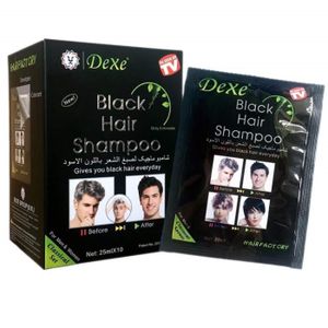 SHAMPOING Shampoing Cheveux Noirs - Shampoing Colorant Noir - Teinture Capillaire Instantanée - Couleur Noire - Dernier 30 Jours