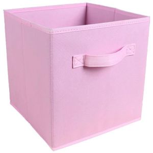 6pcs Bacs De Rangement De Tiroir Pliable En Tissu Non Tisse Boite