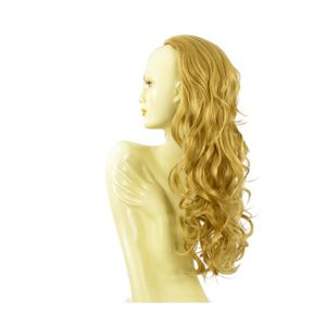 Demi-perruque Synthétique 65cm - Blond Cuivré Et Chocolat | Neuf Avec étiquettes