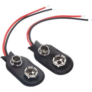 WOVELOT 10 CONNECTEUR COUPLEUR BRANCHEMENT RACCORDEMENT sur Pile Clip 9V