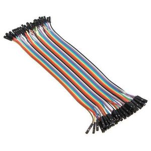 DuPont 3 en 1 Multicolore Fil Dupont Wire AZDelivery Jumper Wire Cavalier C/âble F2F pour Arduino