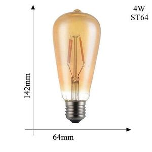 AMPOULE - LED Luminaire d'intérieur,Ampoule LED à Filament, 6-8W