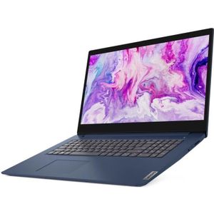 ORDINATEUR PORTABLE LENOVO IdeaPad 3 17ITL6 - Bleu abysse Intel Celero