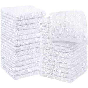 SERVIETTES DE BAIN Linge De Bain - Limics24 - Towels Lot 24 Serviettes Toilette Débarbouillettes Petite Coton/Gants 30