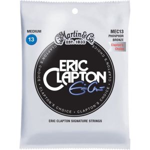 CORDE POUR INSTRUMENT Martin Clapton EC13 - Jeu de cordes Guitare acoust