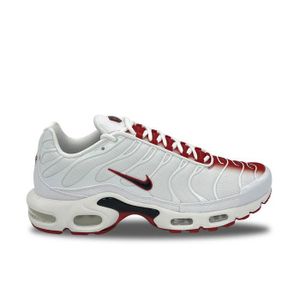 BASKET Baskets Nike Air Max Plus TN Blanc Rouge 45 1/2 - 