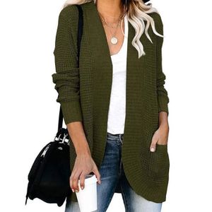Gros gilet best sale long femme