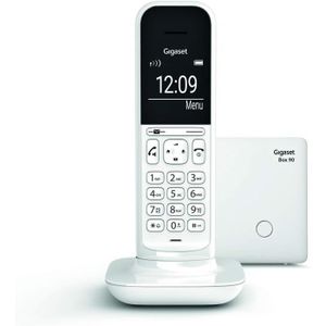 Téléphone fixe Cl390 - Téléphone Fixe Sans Fil Au Design Moderne 