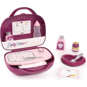 ACCESSOIRE POUPON SMOBY - Baby Nurse Vanity - Mini valise pour prend