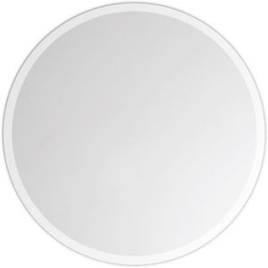 MIROIR ® - Miroir De Mur-Miroir De Verre: Rond, Avec Plaq