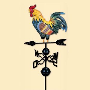 GIROUETTE - CADRAN Girouette de jardin - UNBRANDED - Coq - Multicolor