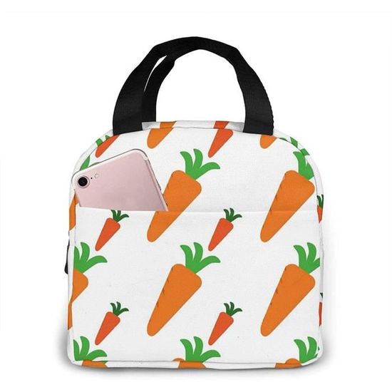 Sac à Déjeuner Isotherme Réutilisable Pour Enfant - Motif Arc-en-ciel LGBT Rayé - 21x10x26 Cm - Garde Au Chaud/froid 5h - École, Pique-nique, Travail