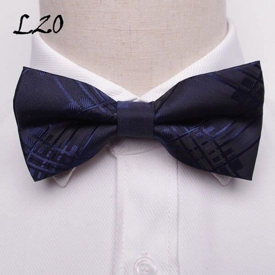 Noeud Papillon Noir à Clipser (clip-on) After Six En Soie 100% - Pour Tenue Formelle, Occasion