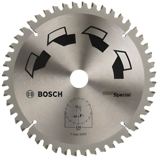 Bosch 2609256888 Lame de scie circulaire Spécial 170 mm