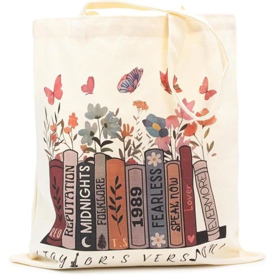 Sac Fourre-Tout Belle La Belle Et La Bête Inspiration Librairie