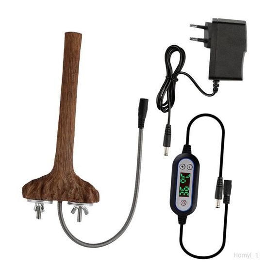 Perchoir Chauffant Pour Perroquet, 5 W, Accessoires Pour Cage à