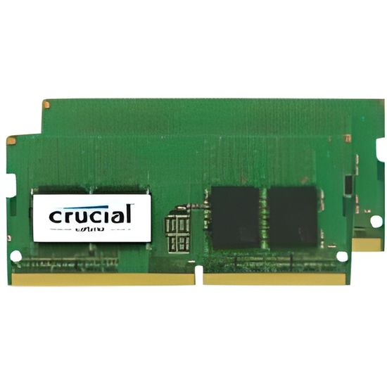 CRUCIAL Module de RAM - 16 Go (2 x 8 Go) - DDR4-2400/PC4-19200 DDR4 SDRAM - CL17 - 1,20 V - Non-ECC - Non bufferisé