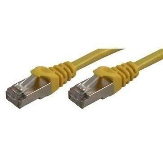 MCL Câble réseau FCC6BM-20M/J - 20 m catégorie 6 - 1 x RJ-45 mâle - 1 x RJ-45 mâle
