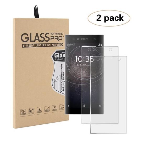 Protection En Verre Trempé Incurvé Pour Sony XA2 Ultra - Marque NOVAGO - Neuf