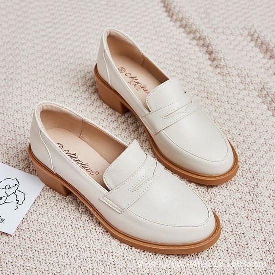 Richelieu chaussure hot sale femme talon