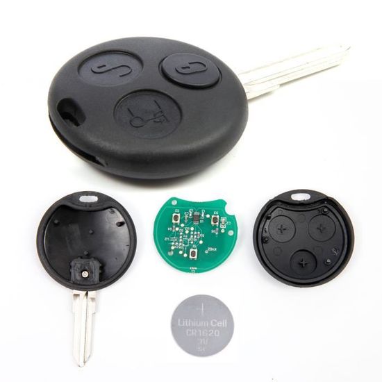 Coque/étui Pour Clé Télécommande Ford Ka 3 Touches - Neuf, Compatible à Partir De 2008