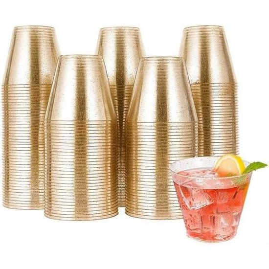 Gobelets plastique transparent 20 cl sachet de 100 - ISAP