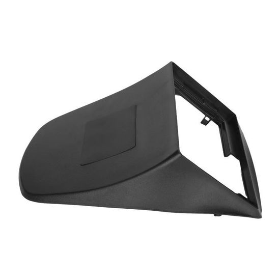 KSTE Cadre Panneau Intérieur, Carbon Fiber Car intérieur Panneau GPS Navigator Cadre Couverture de Finition for A u d i A4 B8 A5 S4 S5