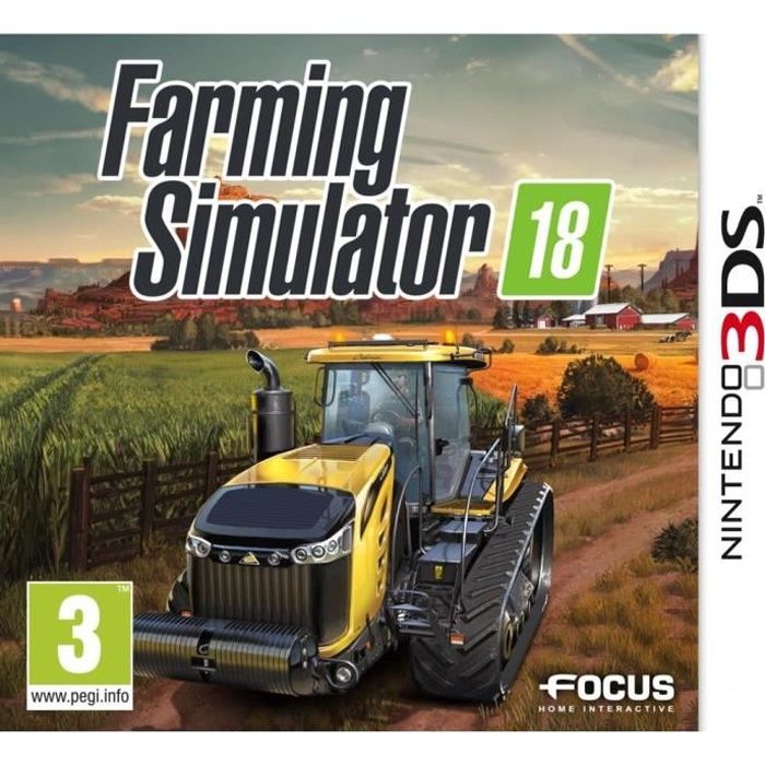 Farming Simulator 18 Jeu 3DS