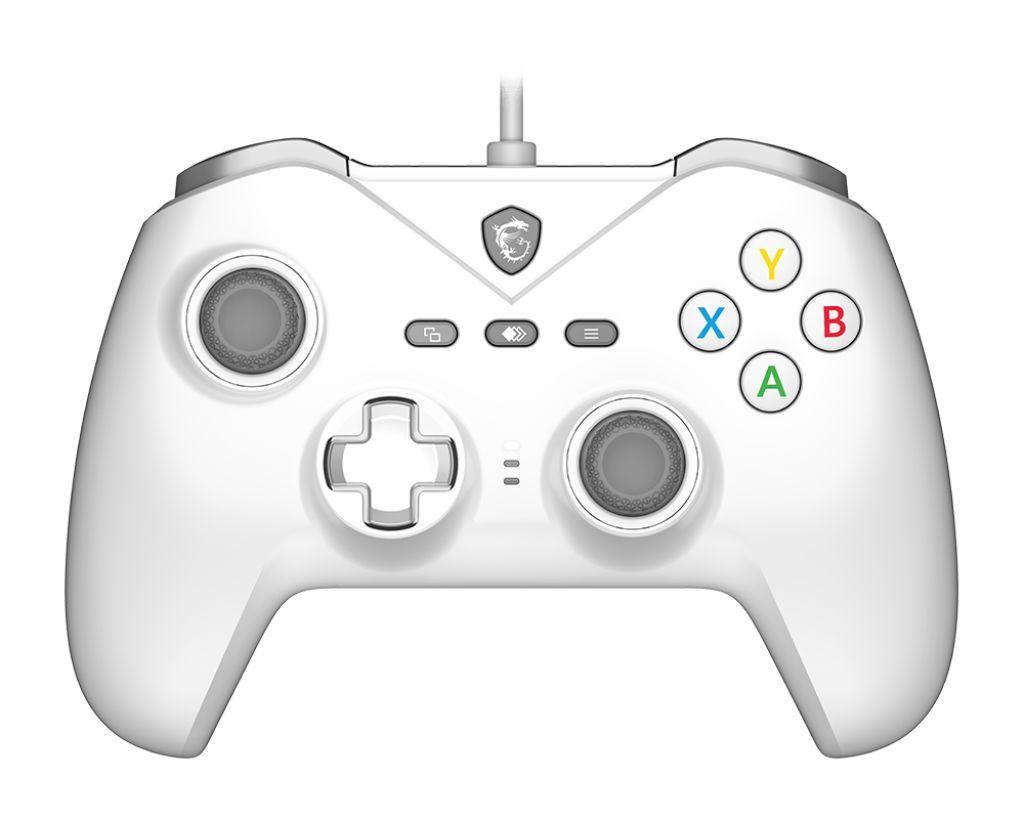 Manette de jeu - PC - FORCE GC200 - Filaire - Blanc - MSI