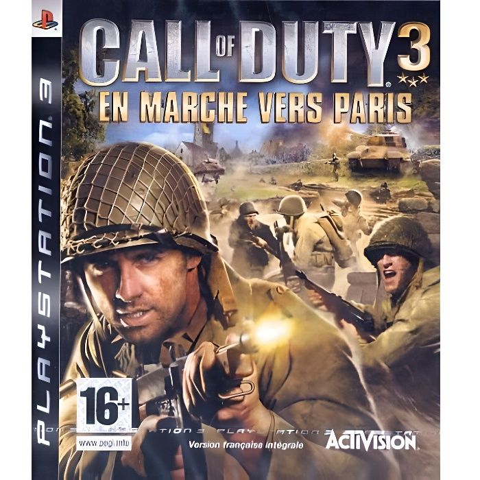 Call Of Duty 3 En Marche Vers Paris / PS3