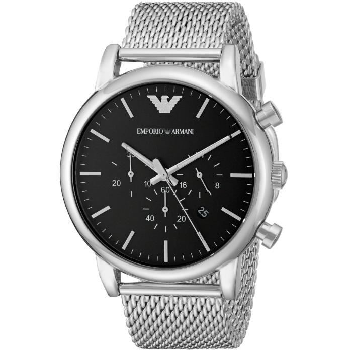 Monter Emporio Armani Homme AR1808 Blanc